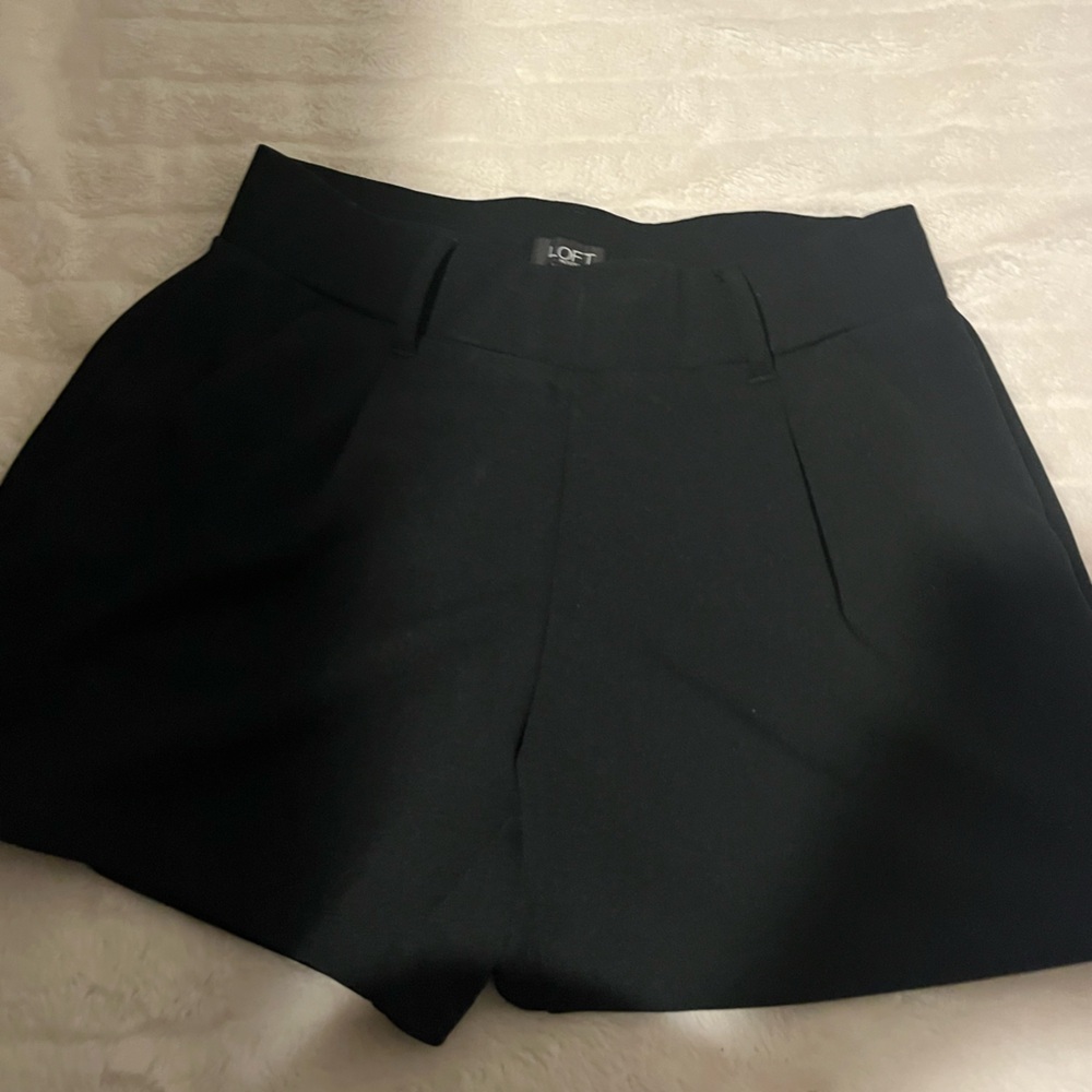 LOFT Black High Waist Women's Shorts